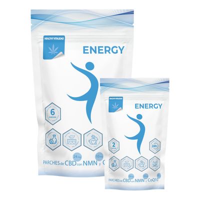 HEALTHY VITALIDAD® ENERGY PATCHS DE CBD, NMN ET CoQ10