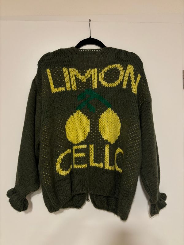 STRICKJACKE LIMONCELLO KAKI