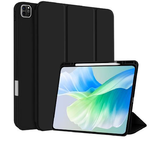 4smarts Folio Case Basic für Apple iPad Pro 13" (M4, 2024) schwarz