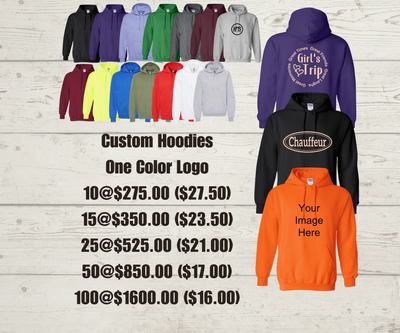(B) Heavy Blend Hooded Sweatshirt