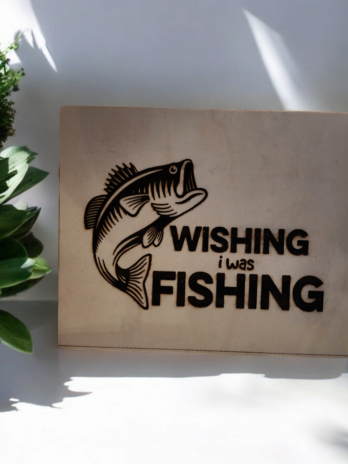 Laser engraved wall decor