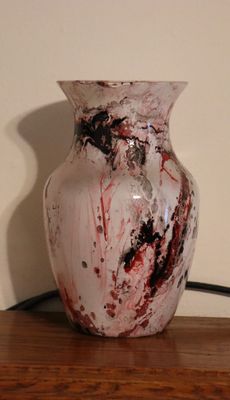 Dipped decorative vase