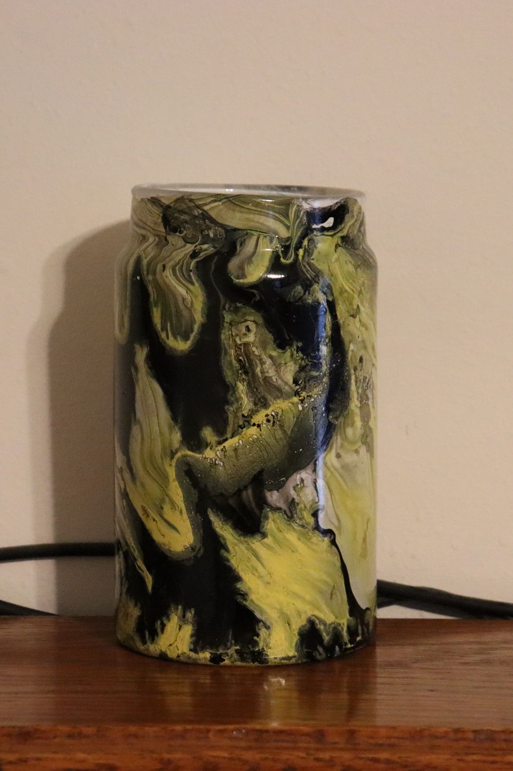 Dipped decorative vase