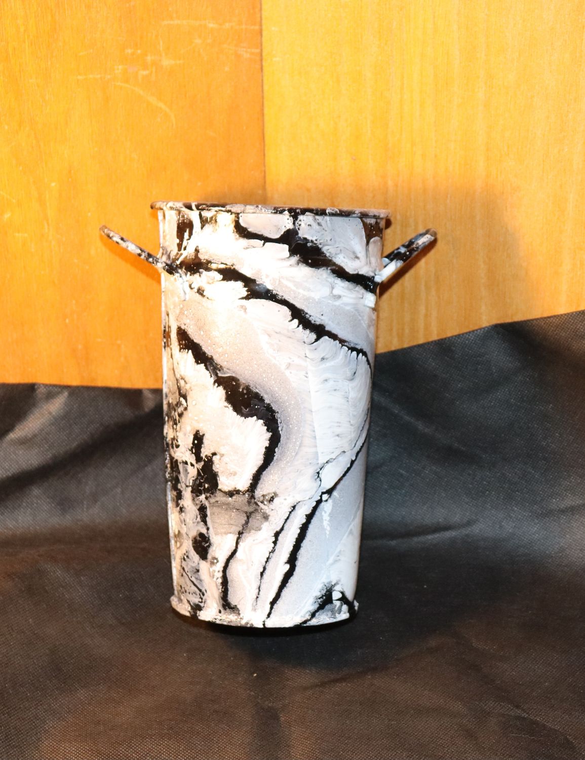 Dipped decorative vase