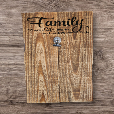 Family picture holder