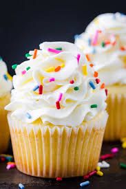 12 Birthday Cake Cupcakes