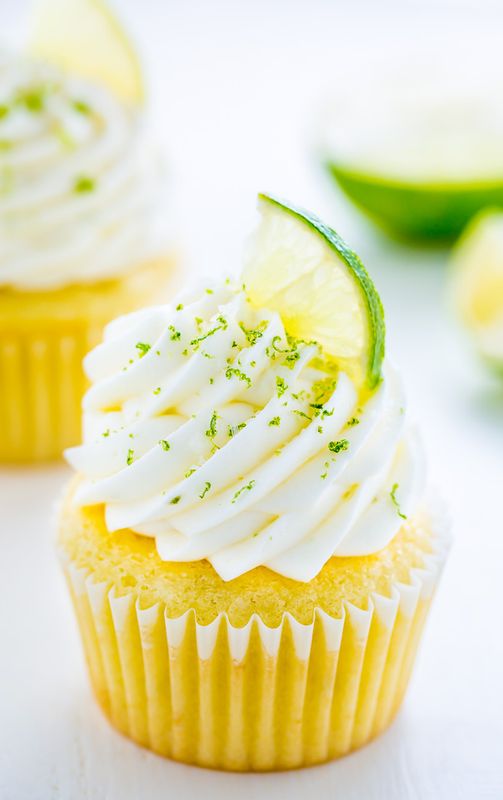 12 Lime Twist Cupcakes