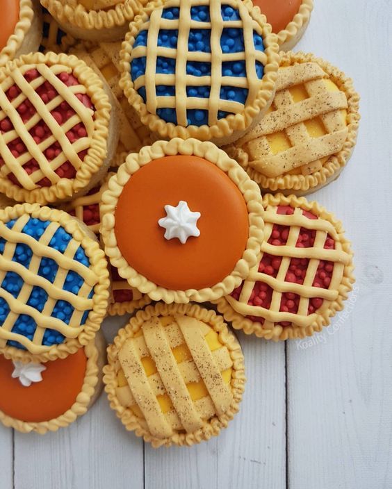 12 Pie Cookies