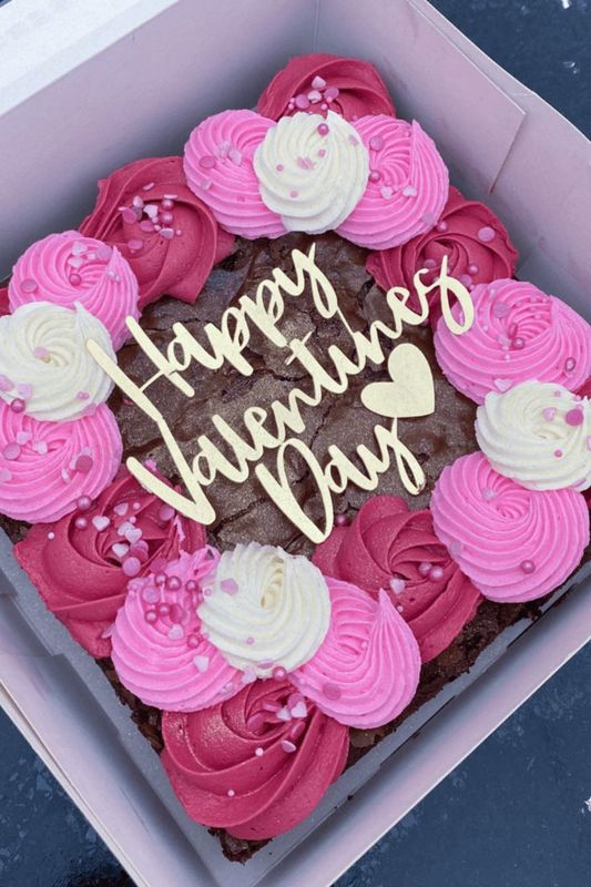 Valentine Brownie