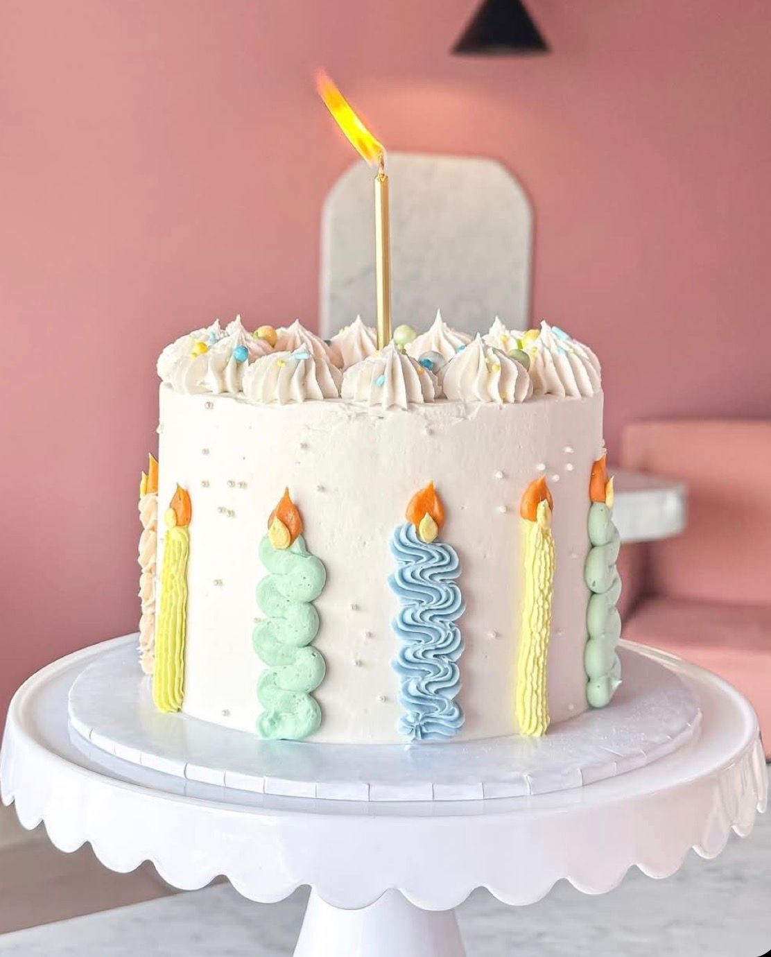 Candles Cake
