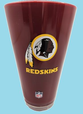 Washington Redskins Plastic Tumbler Burgundy 20 Oz set of 6