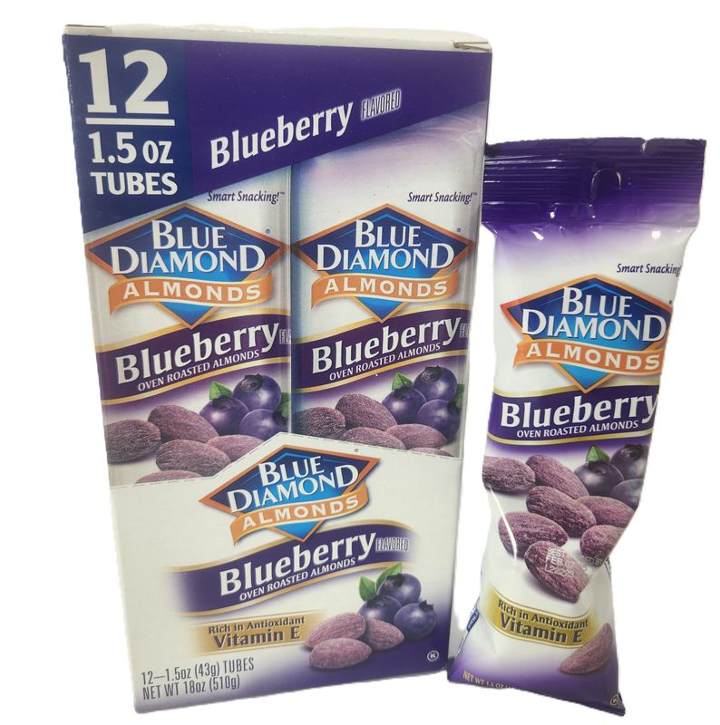 BLUE DIAMOND ALMONDS BLUEBERRY 43G