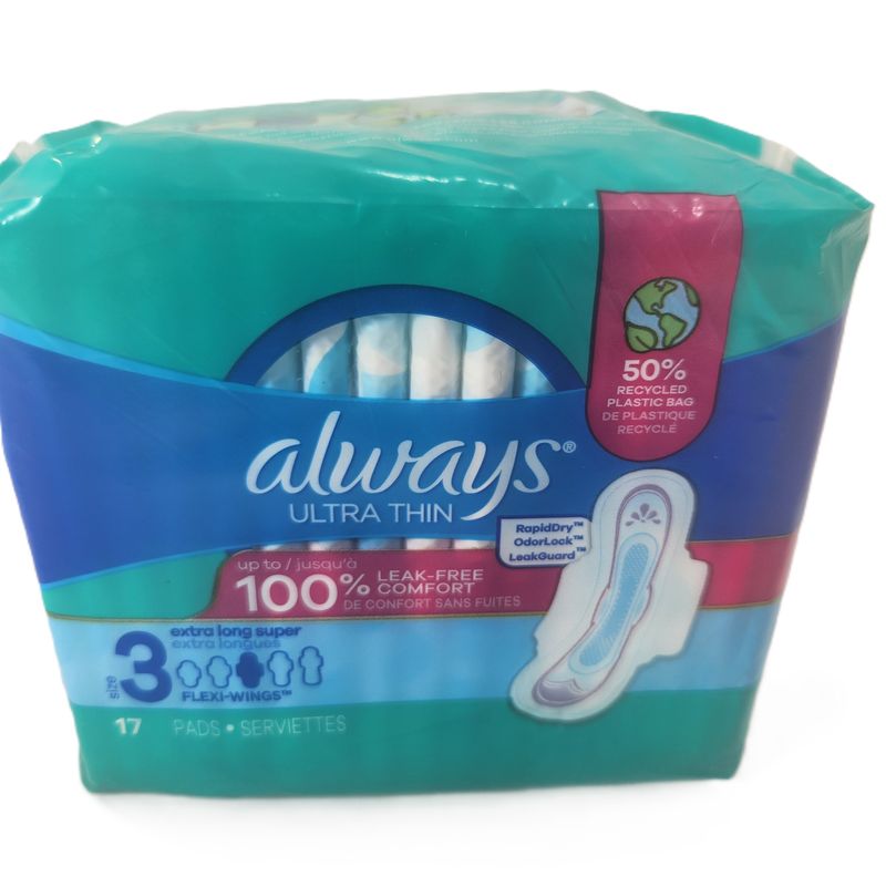 ALWAYS ULTRA THIN 3 CATEGORIAS  #1 , 2 y 3