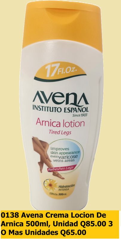 AVENA ARNICA LOTION LEGS 500ML