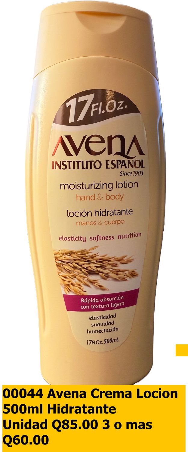 AVENA CREMA LOCION HIDRATANTE 17OZ