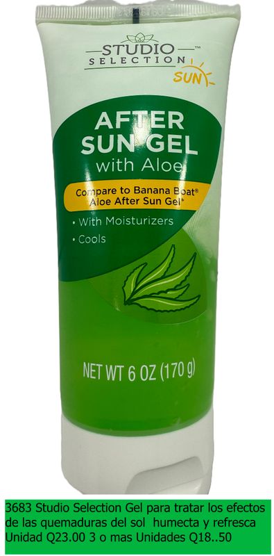STUDIO AFTER SUN GEL C ALOE 170G