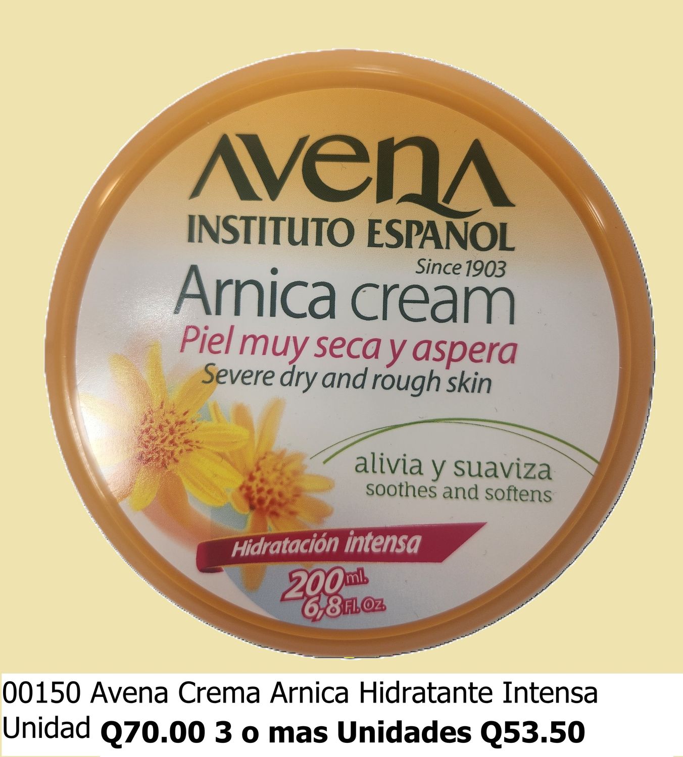 AVENA ARNICA CREAM 200G
