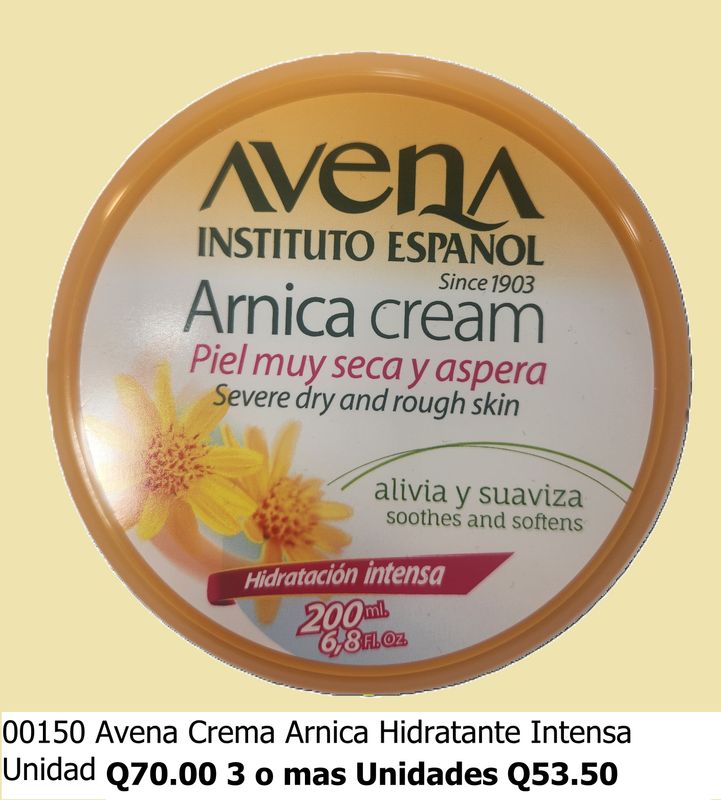 AVENA ARNICA CREAM 200G
