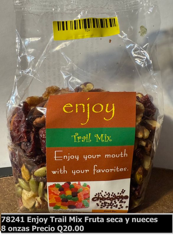ENJOY TRAIL MIX NUTS 8 ONZAS