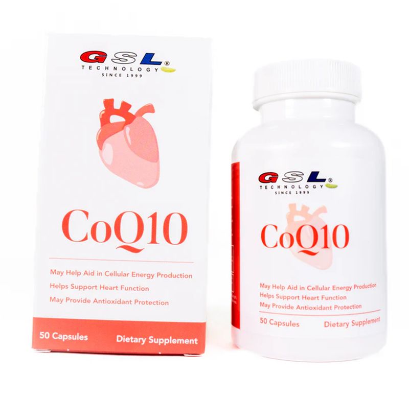 GSL COQ10 DIETARY SUPLEMENTO 50 TABLETAS