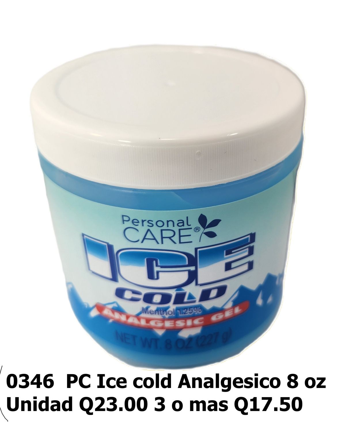 PC ICE COLD ANALGESICO 8 ONZ