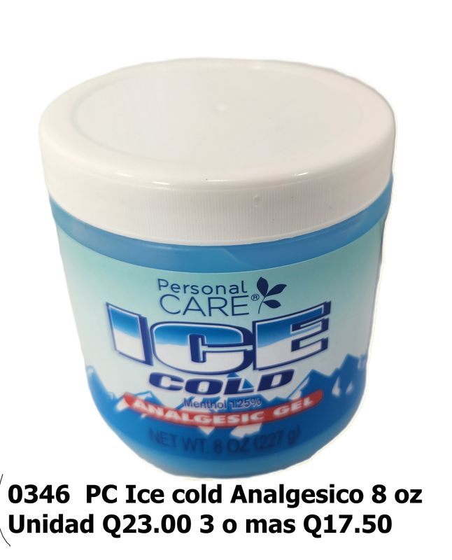 PC ICE COLD ANALGESICO 8 ONZ