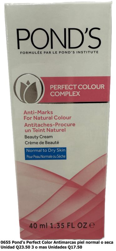 POND&#39;S PERFECT COLOUR 40ML CREMA