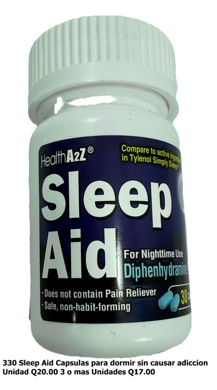SLEEP AID CAPSULAS DORMIR 30PK
