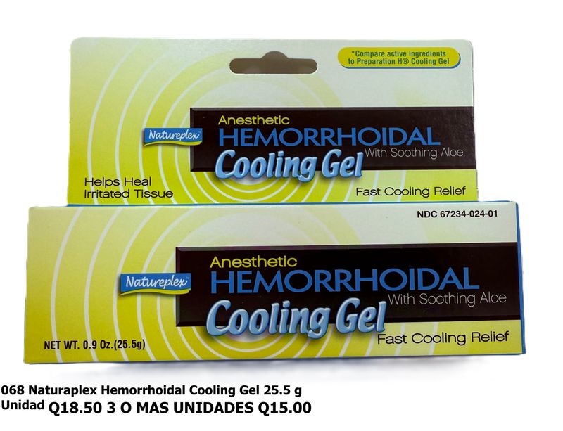 NATURAPLEX HEMORROIDAL GEL 26 G