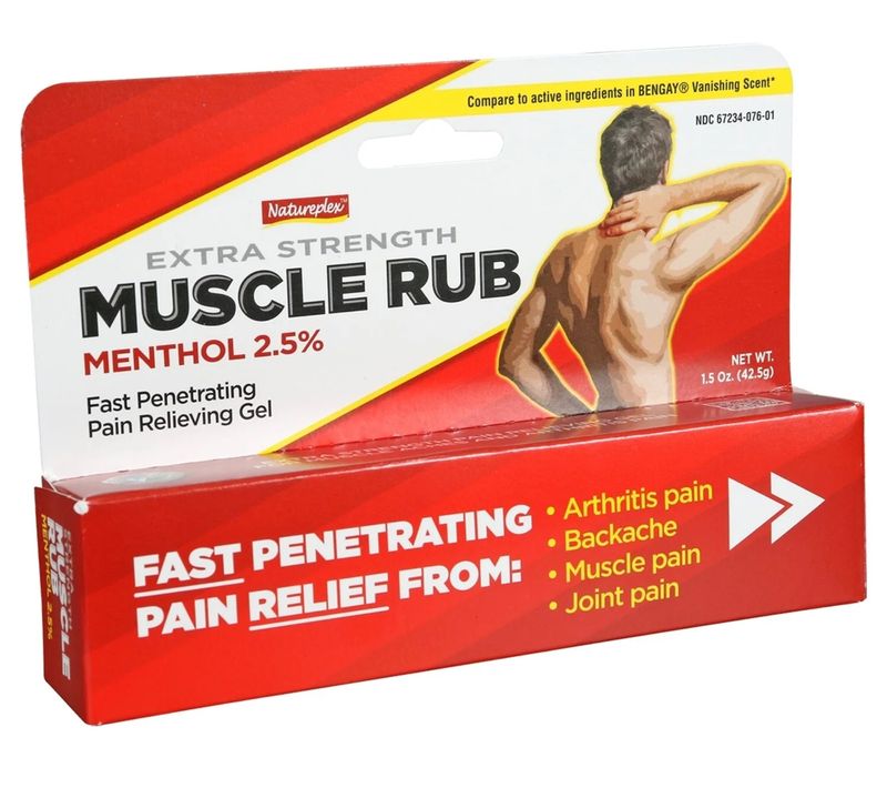 NATURAPLEX MUSCLE RUB EXTRA42.5G