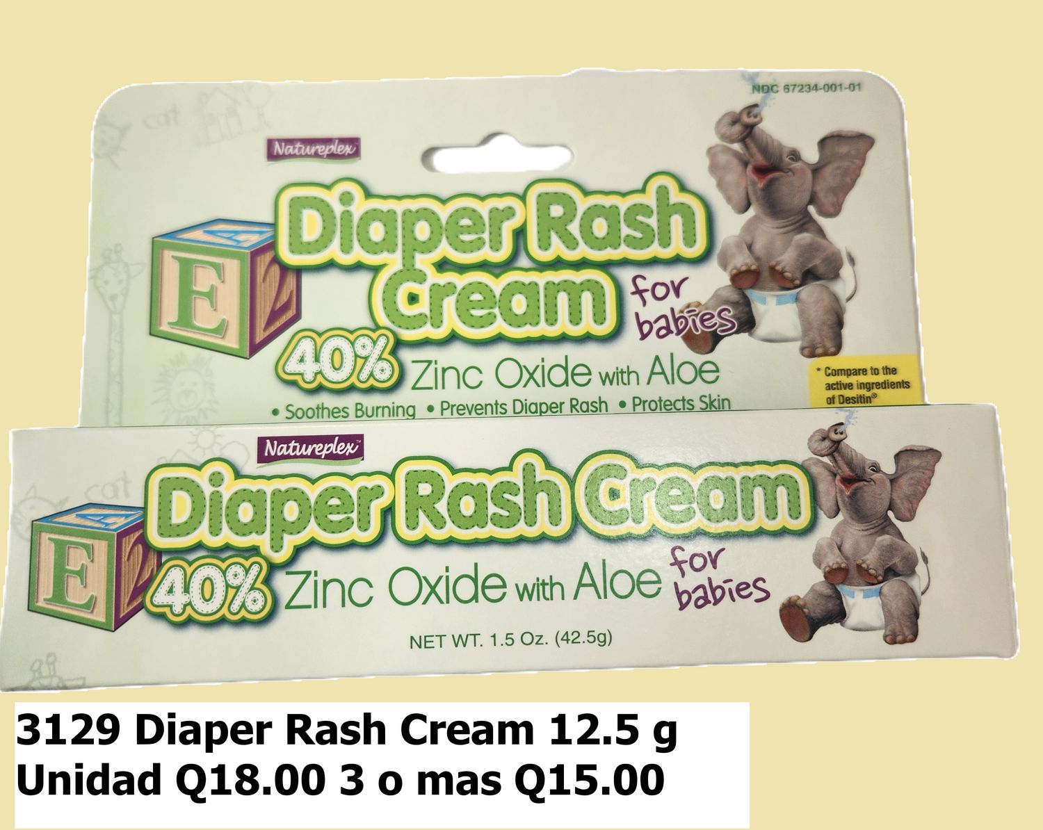 DIAPER RASH CREMA DE BEBE 42.5G
