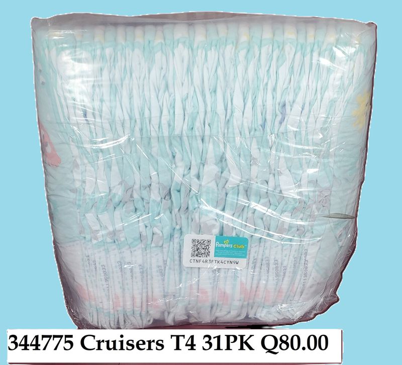 PAMPERS CRUISERS ORIGINALES  T3 35PK T4 31PK T5 26PK