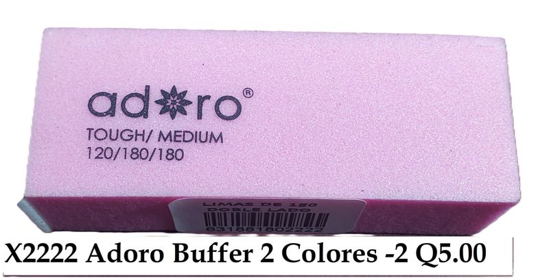 ADORO BUFFER 2 COLORES CUBOS