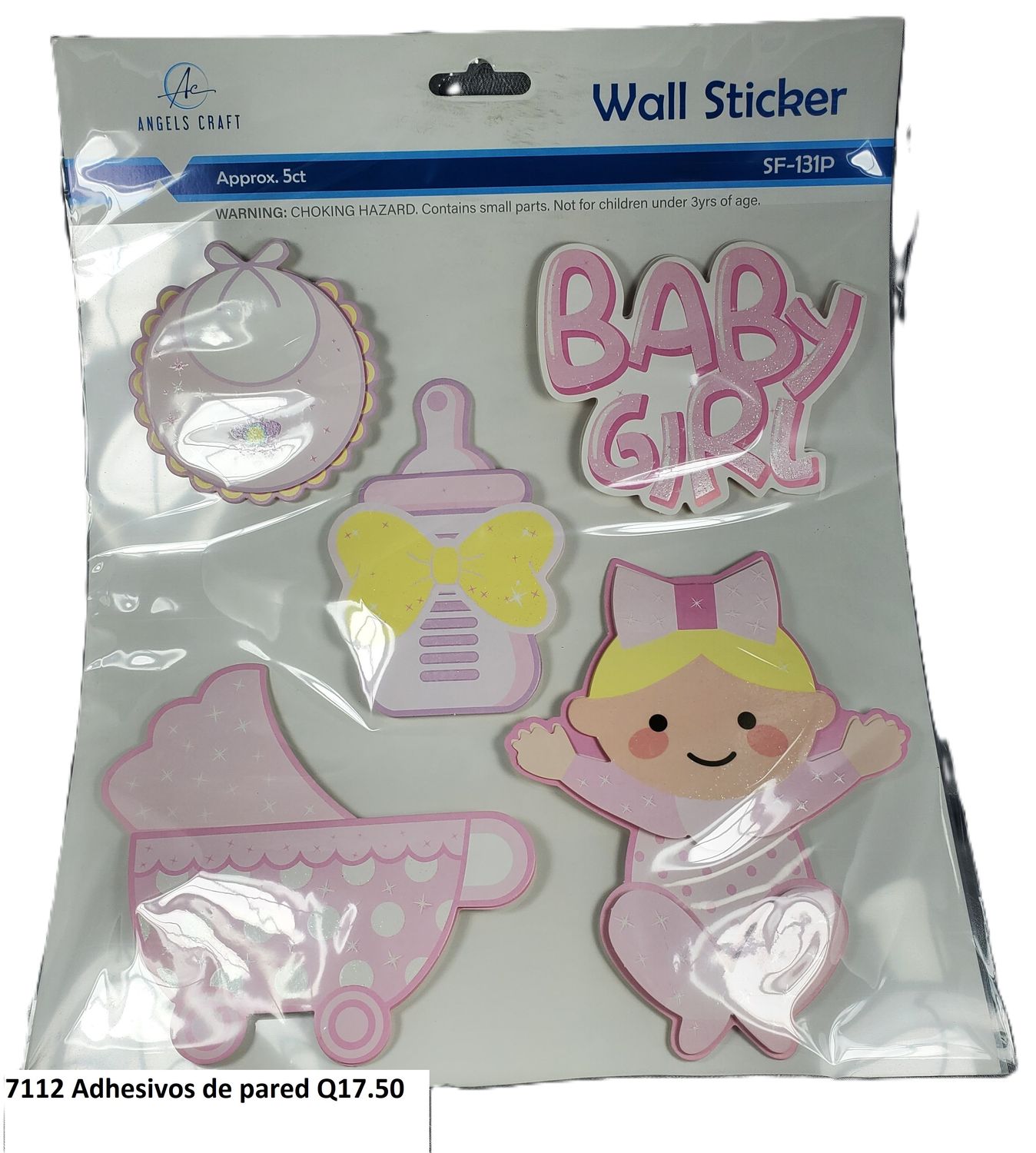ANGEL CRAFT WALL STICKER SURTIDO DECORACION PARA PAREDES DE HABITACIONES