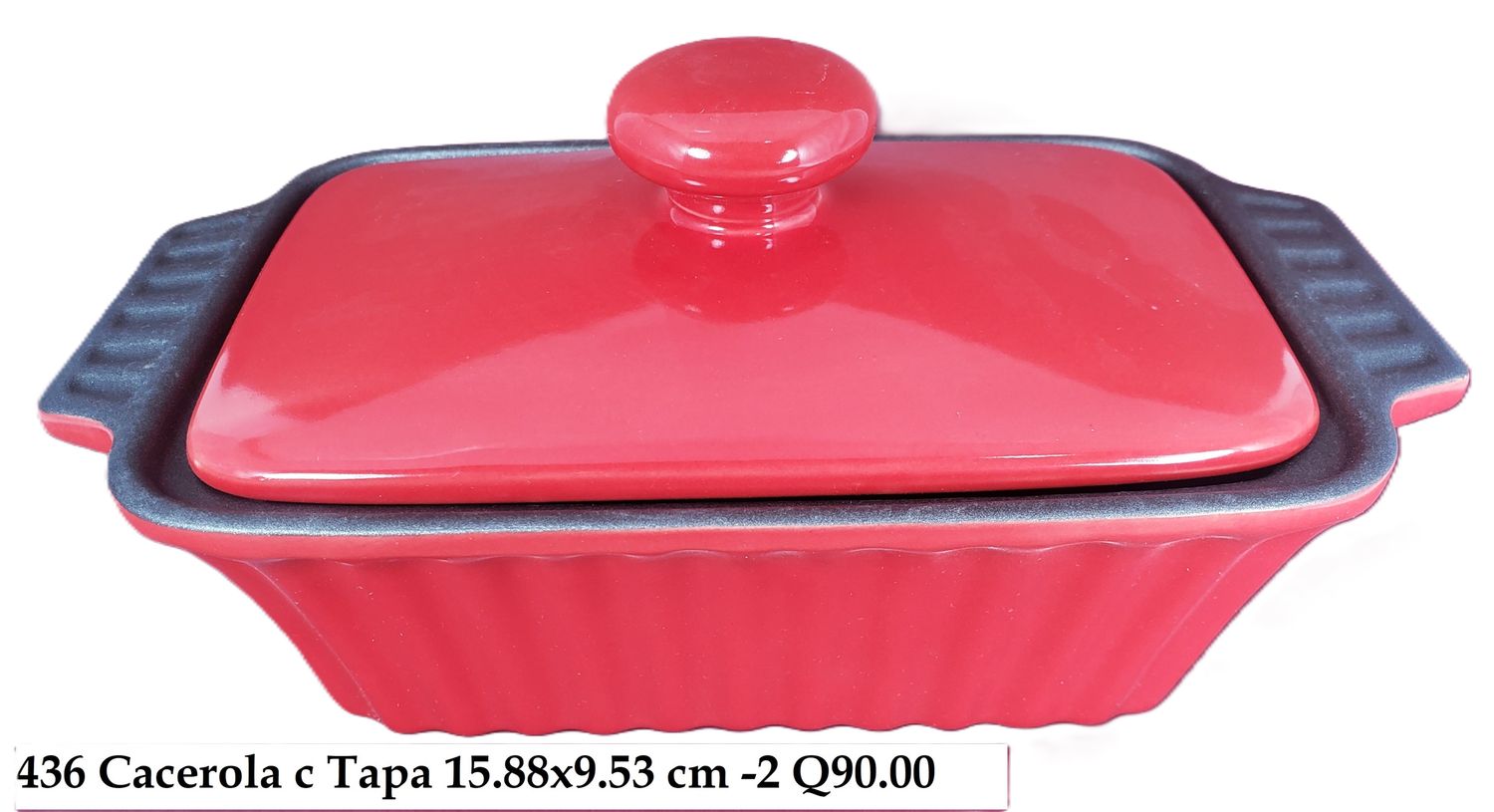 CROCK*POT CACEROLA C ON TAPA 6.25X3.75 PULGADAS o 15.88X9.53 CM