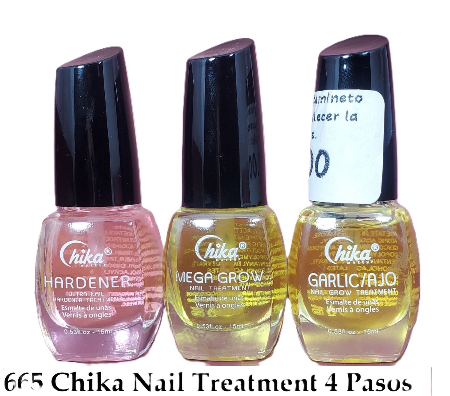 CHIKA NAIL TREATMENT 3 TRATAMIENTOS DISPONIBLES