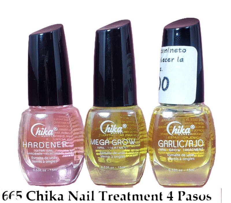 CHIKA NAIL TREATMENT 3 TRATAMIENTOS DISPONIBLES