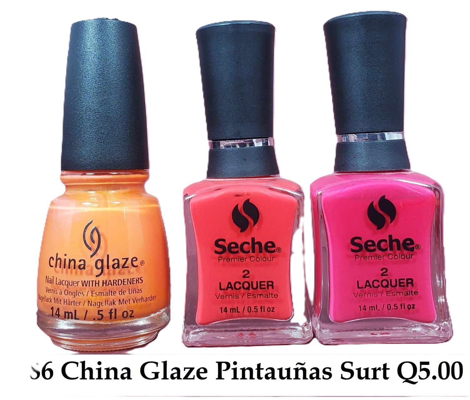 CHINA GLAZE PINTAUNAS 3 COLORES A ESCOGER