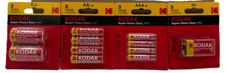 KODAK BATERIAS PAQUETE SURTIDO