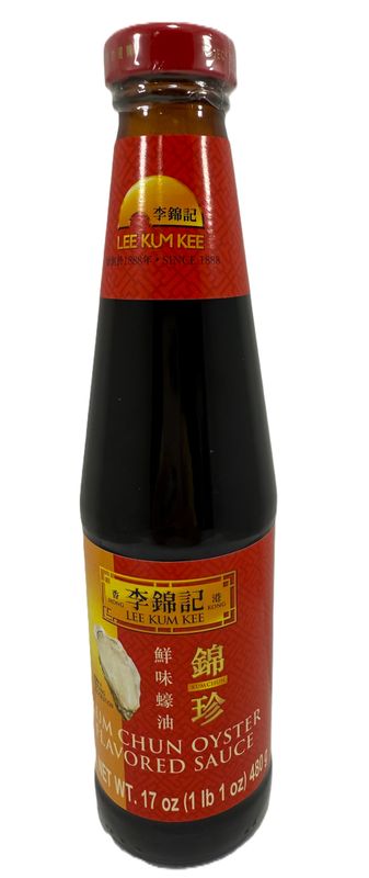 OYSTER FLAVORED SAUCE 17 ONZ MARCA LEE KUM KEE