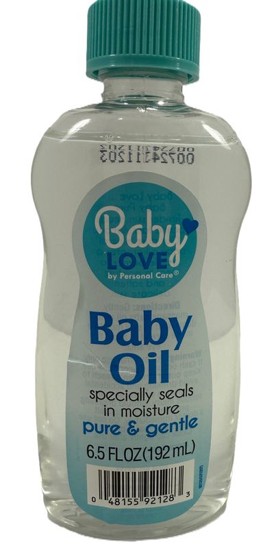 BABY LOVE BABY OIL 192ML ACEITE DE BEBE SUAVE Y HUECTANTE