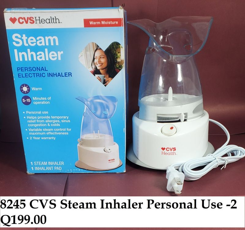 CVS STEAM INHALER PERSONAL USE ELECTRICO