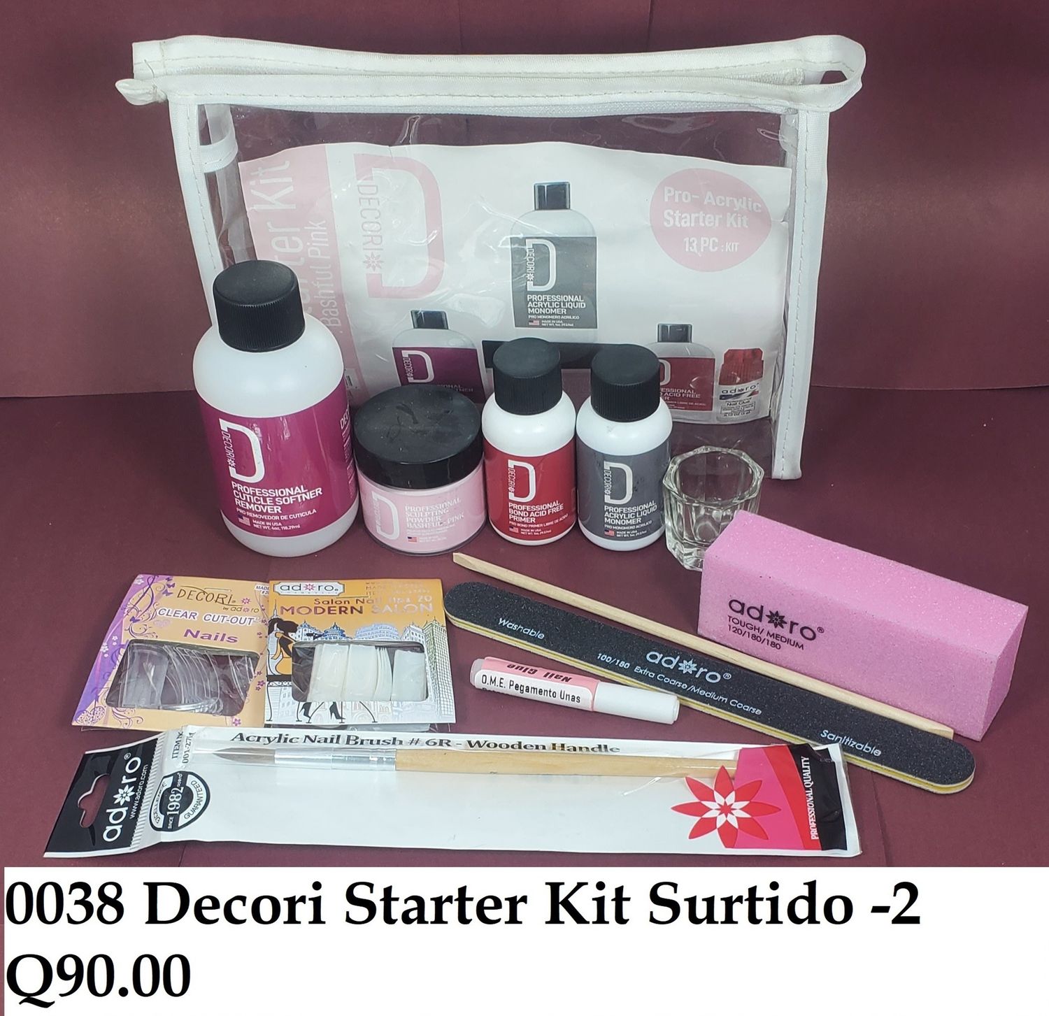DECORI STARTER KIT SURTIDO 13 pcs