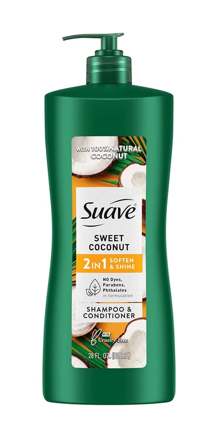 SUAVE SWEET COCONUT 2 N 1 SUAVISA Y DA BRILLO 828ML