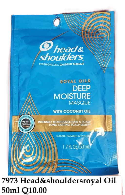 HEAD&amp;SHOULDERS ROYAL OILS  MASCARILLA TRATAMIENTO PARA CABELLO50ML