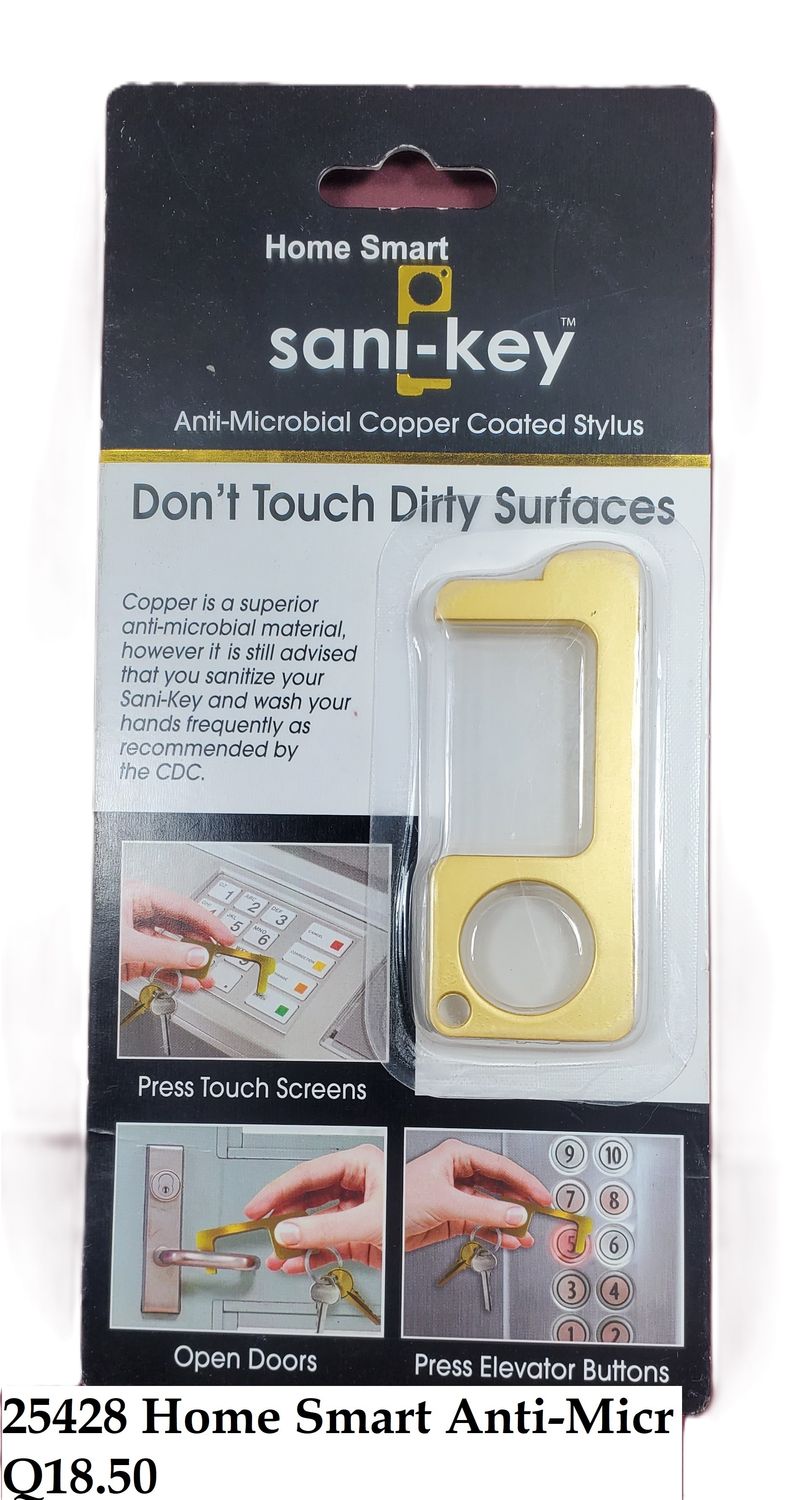 HOME SMART SANI-KEY ANTI-MICROBIOS ANTI-BACTERIAS