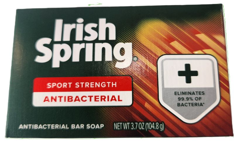 IRISH SPRING ANTIBAC SOAP 104.8G