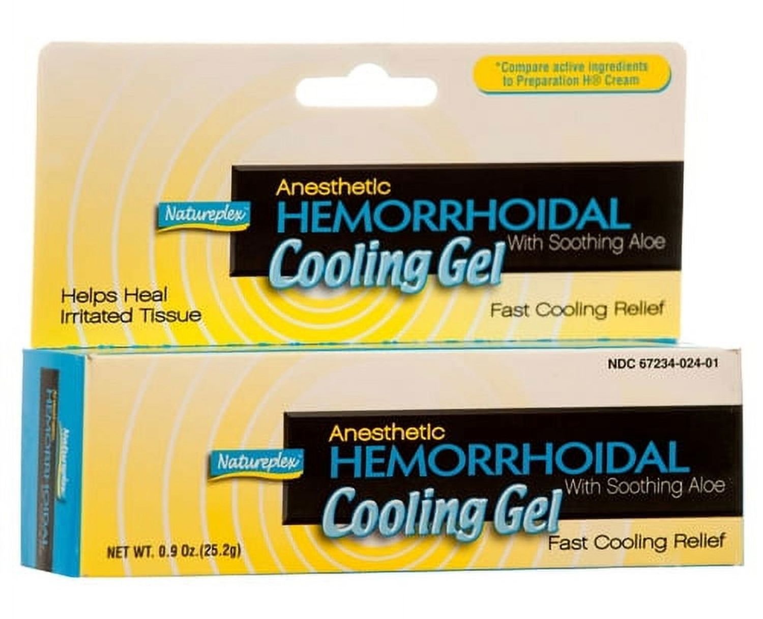 NATURAPLEX HEMORROIDAL GEL 26 G Natureplex Gel de enfriamiento hemorroidal anestésico con Aloe calmante