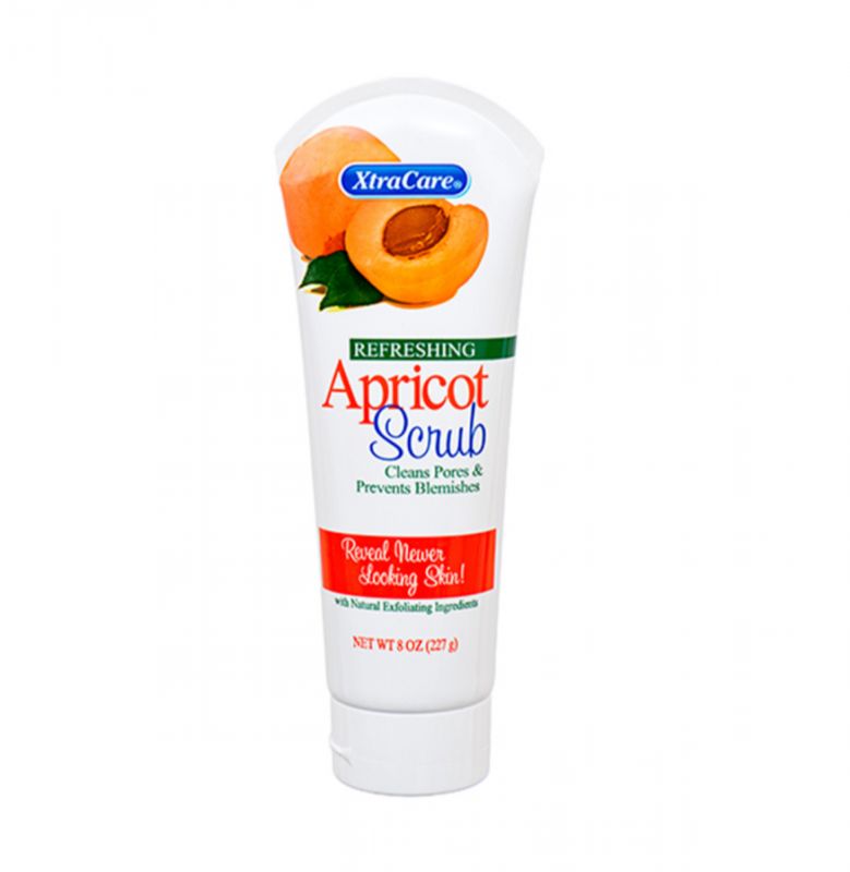 XTRACARE APRICOT SCRUB 227 G EXFOLIANTE DE DURAZNO REFRESCANTE