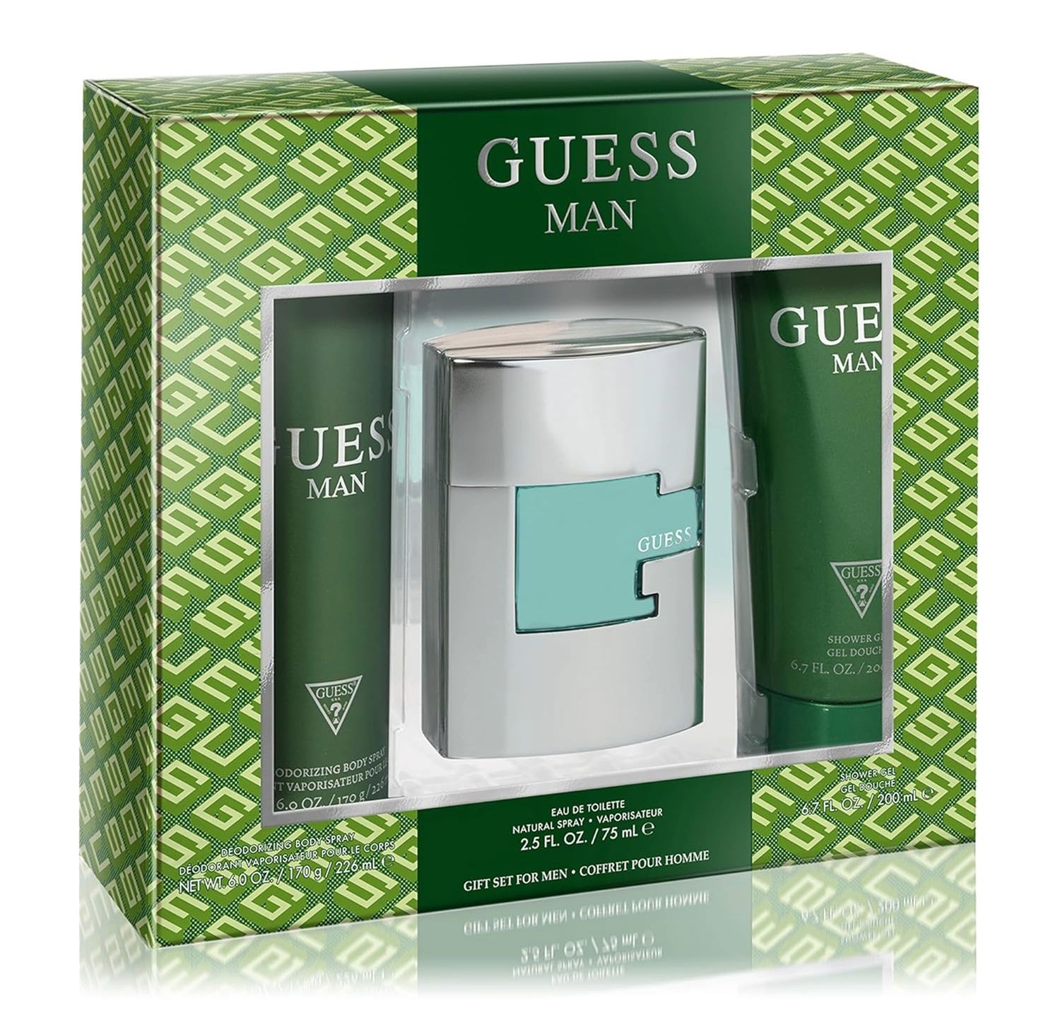 GUESS 1981 SET REGALO MAN  3PCS,